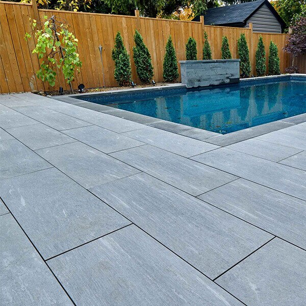 Porcea Greige Porcelain Paver